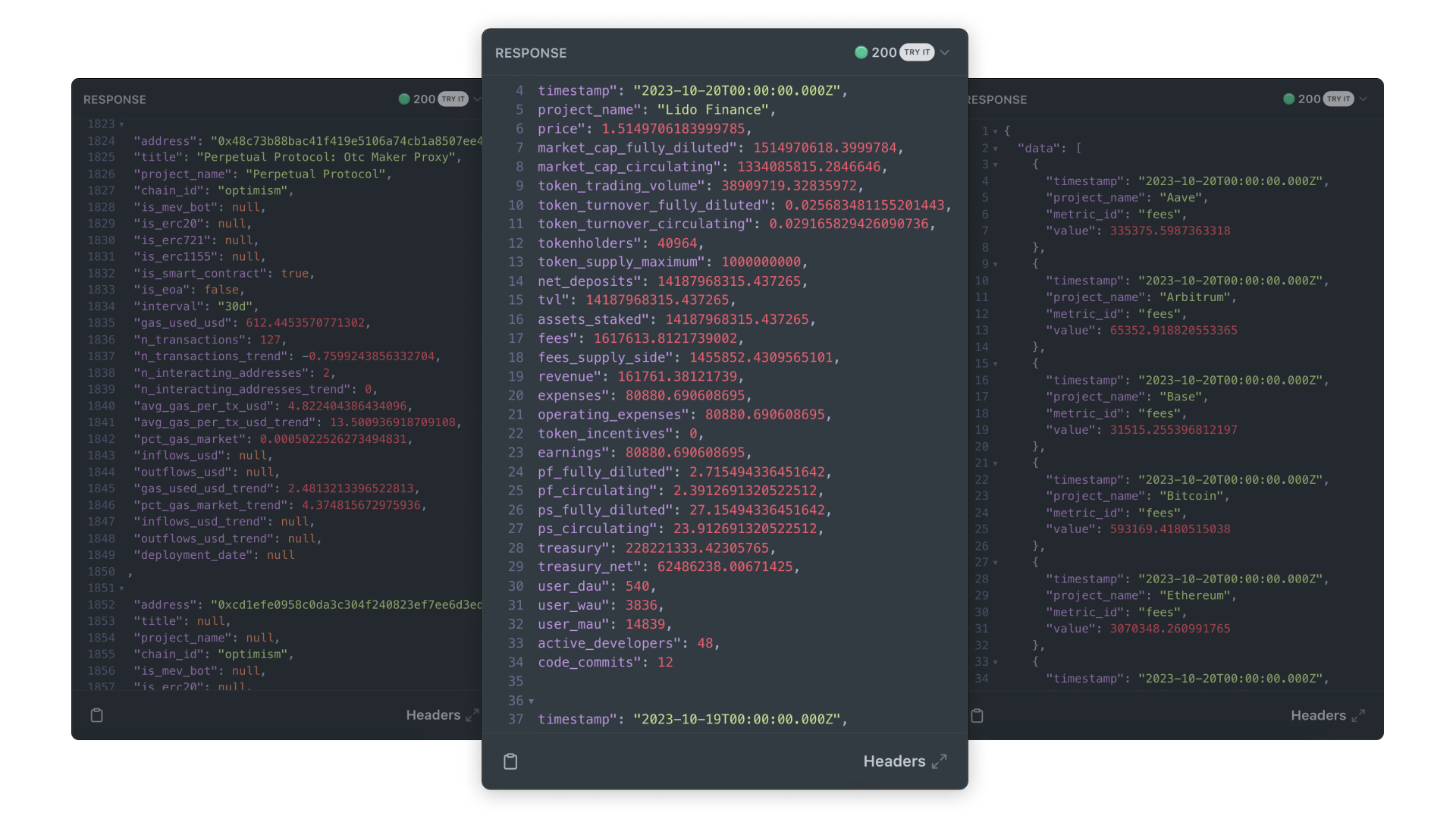 Terminal API Token Terminal